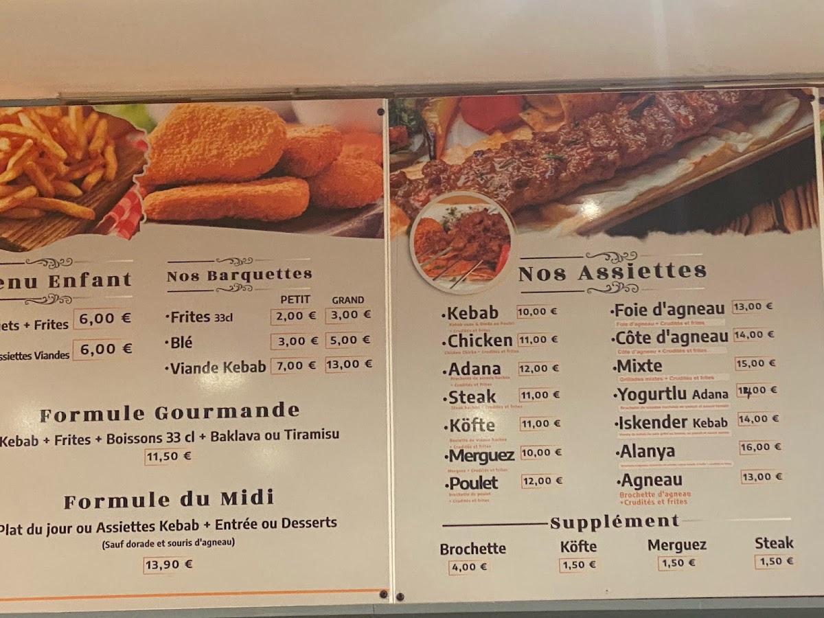 Menu Alanya Restaurant Ris Orangis-1